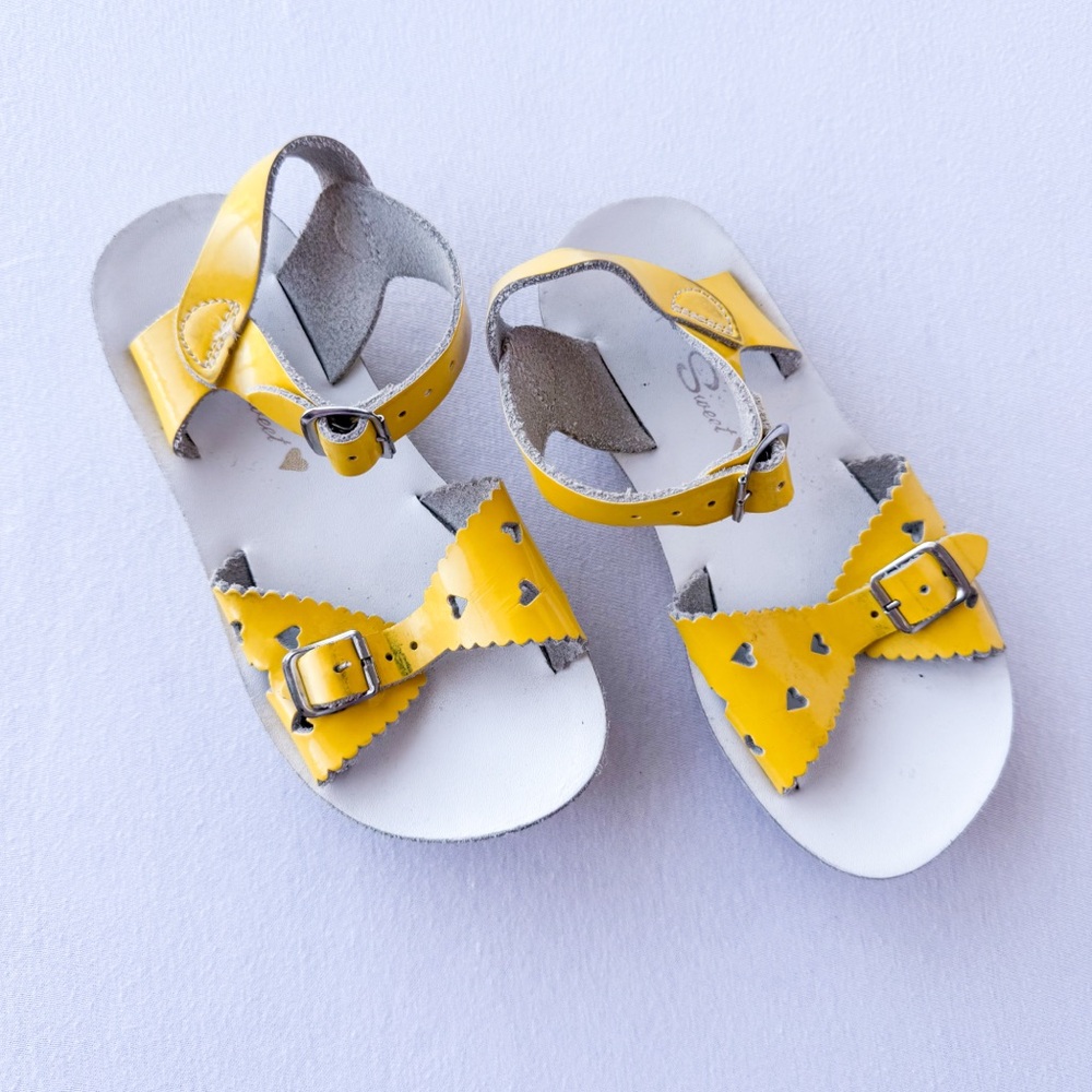 Yellow Salt Water Sandals